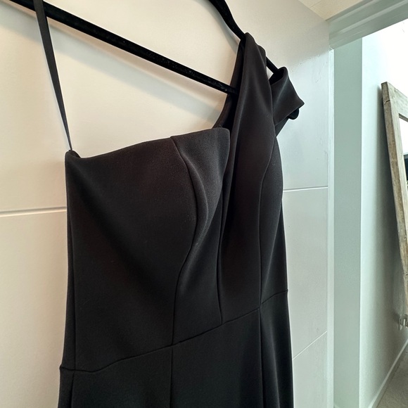 Betsy & Adam black ball gown wedding black tie event prom winter formal NWOT 4 - Picture 10 of 13